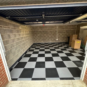 Carreaux de sol amovibles à emboîter <span class=keywords><strong>Protection</strong></span> de l'environnement Carrelage de sol de garage en PVC polyvalent - Product Image 1