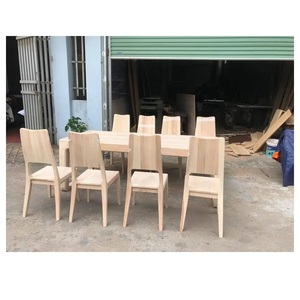 Forme de rectangle traditionnel en gros taille personnalisée ensemble de table en bois de haute qualité exportation du Vietnam - Product Image 1