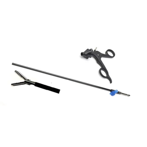 Instrumento quirúrgico de pinza fenestrada laparoscópica, herramienta de laparoscopia reutilizable para uso hospitalario, cirugía mínimamente invasiva - Product Image 1