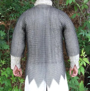 เสื้อเกราะห่วงโซ่คุณภาพสูงยุคกลางสำหรับใส่แล้วย้อนยุค - Product Image 2