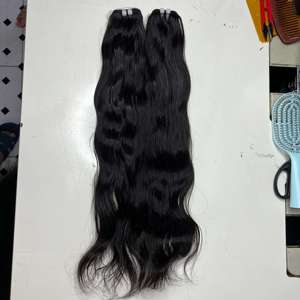 Paquet de trame ondulée naturelle double étirée Vietnam Soft Wave Extensions de cheveux vietnamiens pour femmes noires - Product Image 3