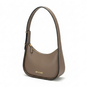 Sac à main bandoulière en cuir véritable pour femme, sac à main de luxe de créateur, sac à main décontracté pour un usage quotidien, résistant à l'eau, fermeture éclair, sangle unique - Product Image 3