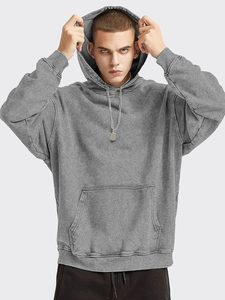 2025 hommes décontracté mode Joker Sublimation pull à capuche meilleure qualité drôle surdimensionné respirant conception solide motif OEM - Product Image 3