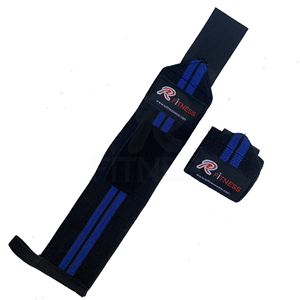 Bracelets de sport en néoprène élastique pour la musculation - Bandes de transpiration respirantes et antidérapantes avec protection professionnelle - Product Image 3