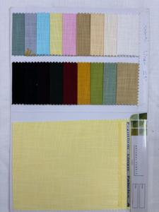 Venta al por mayor de tela de corona Shanti Lenin para hacer camisas de hombre de proveedor indio - Product Image 2