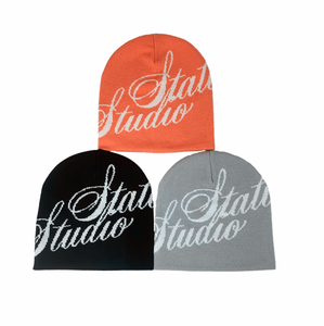 OEM Customized 100% Acrylic Jacquard Knit <b>Beanie</b> Stylish <b>Streetwear</b> Animal Pattern Hand Knitted Y2K Washed Wholesale - Product Image 2