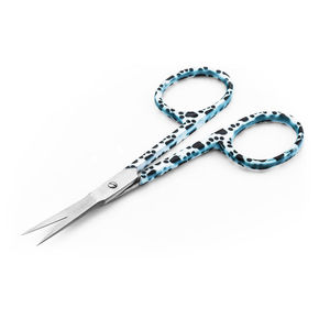 Outil de maquillage de beauté professionnel Pince à sourcils en acier inoxydable de marque privée et ensemble de ciseaux à ressort avec lame incurvée - Product Image 4