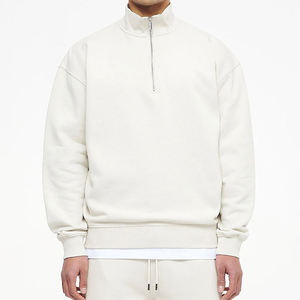 Sweat-shirts à capuche de haute qualité, respirants, sur mesure, couleur unie, sweat-shirt à fermeture éclair sur le devant pour homme, meilleur prix, sweat-shirts en coton mélangé - Product Image 1