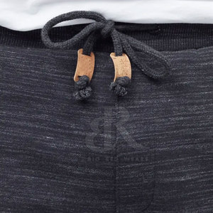 กางเกงสเวตเตอร์ผ้าฝ้ายระบายอากาศน้ำหนักเบาสำหรับผู้ชายกางเกงเอวสูงปานกลางทรงหลวมย้อมสีล้วนดีไซน์ล่าสุดจากผู้ผลิตมืออาชีพ - Product Image 5