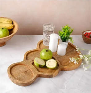 Grand plateau de service fait main pour cuisine et salle à manger Belle caractéristique décorative - Product Image 1