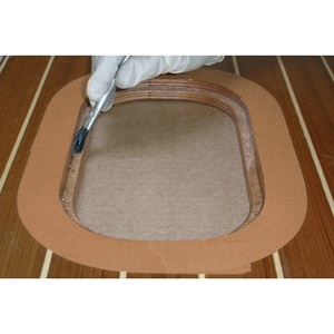 Cinta Crepé TESA 4319 Marrón Claro, Fuertemente Crepéada, 50 m de Longitud, 25 mm de Ancho, Rollo para Uso en Oficina, VPE 12 - Product Image 3