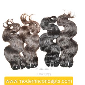 100% cuticule vierge crue alignée sans traitement chimique fournisseur faisceaux bodywave naturels temple extensions de cheveux vietnamiens humains - Product Image 5