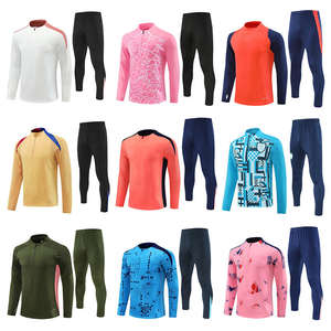 Maillots de football pour hommes de haute qualité, version joueur thaïlandais, personnalisés, pas chers, à séchage rapide, ensemble de survêtement de football - Product Image 2