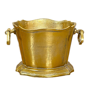 Nuevo diseño de metal para vino, aluminio, champán, cerveza, cubo de hielo, Enfriador de vino, Tina de bebida de alta calidad - Product Image 1