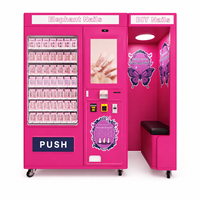 Distributeur automatique d'imprimantes à ongles IA modernes et innovantes pour centres commerciaux et diverses boutiques, prend en charge les API et les SDK