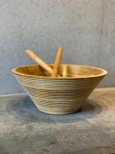 Juego de 2 cuencos de madera de mango - Product Image 3