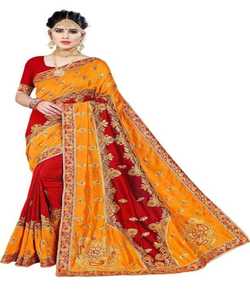 รับผ้าสารีที่สมบูรณ์แบบสําหรับการสวมใส่ทุกวันจากคอลเลกชันผ้าสารีผ้า jacquard ไม้กฤษณีกา พร้อมเสื้อเบลาส์ไม่มีรอยต่อสําหรับทุกโอกาส - Product Image 1