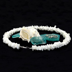 Collar de concha <span class=keywords><strong>Puka</strong></span> blanco y negro de 30cm y 45cm, Gargantilla de concha marina Hawaiana de verano, joyería cristiana para hombres y mujeres, regalo de playa - Product Image 4
