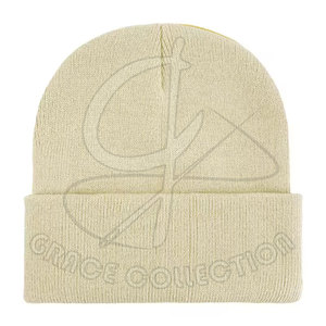 Gorros de Jacquard estilo Hip Hop a la moda cálida, gorros con tamaño personalizado, gorros de invierno de alta calidad - Product Image 3
