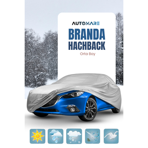 Cubierta para coche marca Hatchback protector coche 4 estaciones tamaño mediano especial - Product Image 3