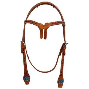 ชุดหูฟังหนังม้าถักแบบล้ำสมัยสไตล์ตะวันตก - Product Image 1