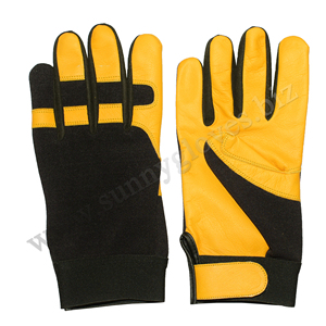 Gants de mécanicien librement réglables de haute qualité vente chaude pas cher gants de mécanicien personnalisés - Product Image 3