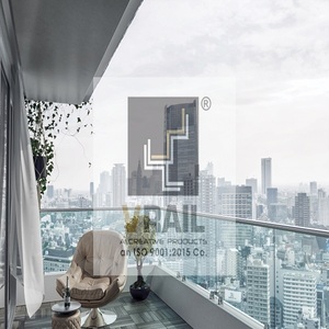 Rustproof <strong>Decking</strong> <strong>Rail</strong> Hollow Tube Railing Polished Metal Banister Decorative Panel <strong>Insert</strong> - Product Image 1