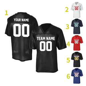 Maillot de football personnalisé Créez votre propre maillot de football Nom Numéro 2025 Maillot de football confortable - Product Image 1