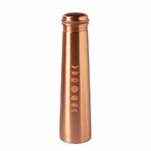 Engraved Design Customized <b>Leak</b> <b>Proof</b> Copper <b>Water</b> <b>Bottle</b> <b>For</b> Outdoor Home Office Gifting Use Pure Copper <b>Water</b> <b>Bottle</b> With Lid - Product Image 6