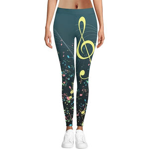 Leggings à sublimation pour femmes Oem/Odm Pantalons de yoga personnalisés Leggings de sport imprimés par sublimation Vêtements de fitness - Product Image 6
