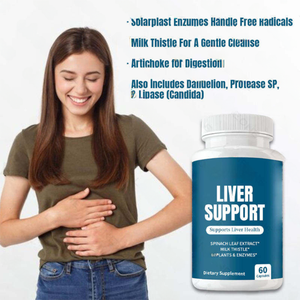 Capsules de soutien du foie pour adultes avec des ingrédients à base de plantes favorisant l'équilibre, l'énergie nettoyante et le bien-être quotidien en vrac - Product Image 5