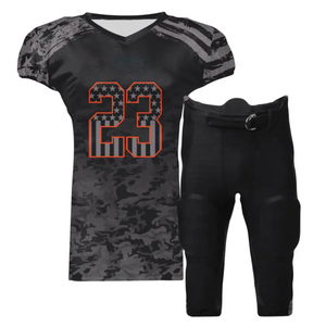 เสื้อฟุตบอลอเมริกันแบบระเหิดน้ำหนักเบาออกแบบโลโก้ได้ตามต้องการ2025 - Product Image 6