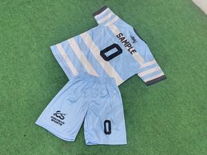 Maillots de football personnalisés en sublimation respirants à manches courtes 100 % polyester à séchage rapide pour sports de plein air – Vente en gros - Product Image 2