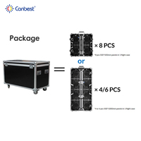 Canbest 7680Hz P1.9 P2.6 P2.9 P3.9 Intérieur Extérieur Waterpoof Flexible Curve Stage Location Pantallas Led Display Screen Video Wall