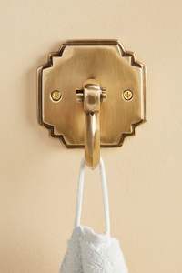 Handmade <b>Ornamental</b> Aluminum Wall Hook With Artistic Design Designed For Sacred Temples Religious Spaces And Heritage Interiors - Product Image 2