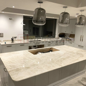 Encimera de baño de mármol blanco, losas de cuarcita <span class=keywords><strong>blanca</strong></span> natural, encimera de cocina Taj Mahal de cuarcita alpinus - Product Image 3