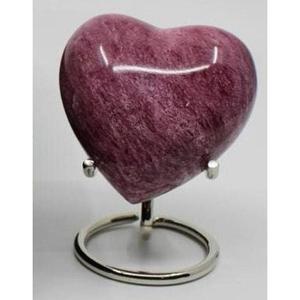 Funeral Handcrafts <b>Memorial</b> Heart Cremation Urns For Adults And Pets Ashes <b>Keepsake</b> Urn Handmade Latest Urns For Beloved Ones - Product Image 2