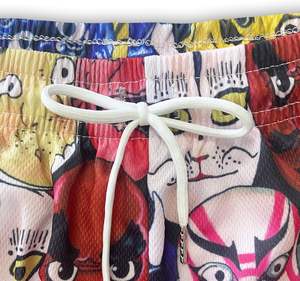 Pantalones cortos de malla, nuevo diseño, moda de verano, pantalones cortos de malla transpirables de secado rápido para hombre con estampado de hip hop, ropa deportiva, pantalones cortos de malla - Product Image 2