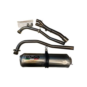 Système d'échappement complet <span class=keywords><strong>GPR</strong></span> 11 pour Suzuki Burgman an 650 2002-2012, silencieux homologué E3 - Product Image 1