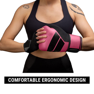 Gants de boxe Muay Thai en cuir de vachette et PU personnalisés, durables et respirants pour un entraînement intense de MMA - Product Image 4