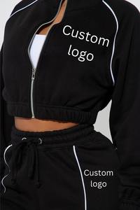 Survêtement Survêtement Surdimensionné 2025 Coton Imprimé 100% Survêtement Surdimensionné avec Logo Personnalisé Pantalon de Survêtement en Polaire à Capuche pour l'Hiver - Product Image 3