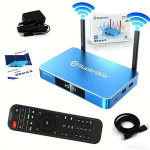 LA MEJOR OFERTA DE AÑO NUEVO PARA EL NUEVO Super Box S6 Max 2025 ORIGINAL, 6K UltraHD, Comando por Voz Sin Cuotas Mensuales - Caja Sellada - Product Image 2