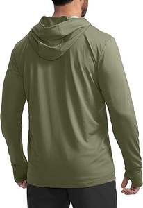 Sweat à capuche en jersey doublé personnalisé pour hommes OEM coupe-vent imperméable de haute qualité prix bon marché Onstyle Sports - Product Image 6
