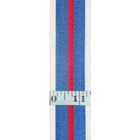 Ruban bleu ciel pour médailles cérémonielles, ruban gros-grain personnalisé imprimé, ruban maçonnique, ruban moiré métallique