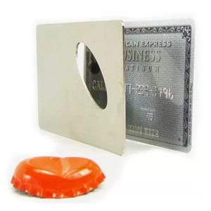 Custom logo Printed Promotional Gift Metal Business Cards with <b>Bottle</b> Opener - Product Image 4