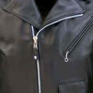 2025 Vintage veste en cuir ciré pour hommes coupe-vent léger fermeture à glissière hiver tenue décontracté avec style de mode - Product Image 3