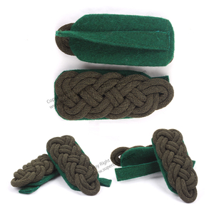 Epaulettes พิธีการระดับมืออาชีพกระดานไหล่ลวดและขนสัตว์ 100% พร้อมกระดานไหล่เยอรมันสีเทา - Product Image 4