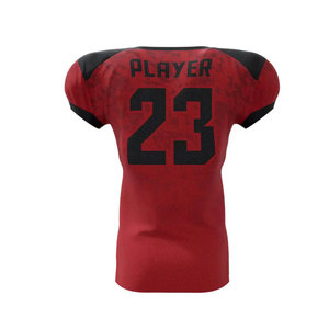 Uniforme de Fútbol Americano Deportivo de Color Sólido, Transpirable, Ligero, Diseño Personalizado - Product Image 4