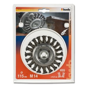 Kwb Agresso Flex 719730 115mm M14 Cepillo Abrasivo para Amoladora de Disco con Rosca Herramientas Abrasivas - Product Image 2