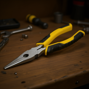 Jeu de pinces à bec long forgées Stanley Controlgrip de 12 pièces avec poignée en plastique souple pour diverses tâches - Product Image 3